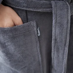 BEAUMONT Badjas | Anthracite -Vandyck Winkel BAGE14201 081 3