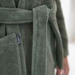 BEAUMONT Badjas | Sage Green -Vandyck Winkel BAGE14201 181 3 81dd9fe3 9743 4997 ab96 616da44206e2