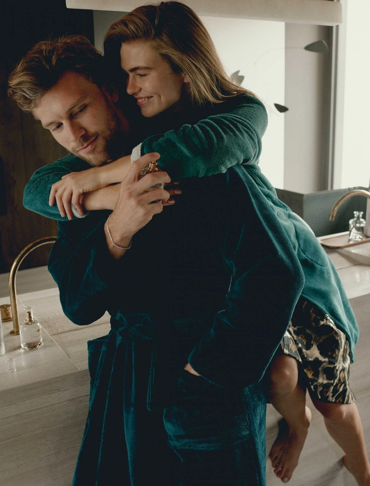 BEAUMONT Badjas | Dark Sea 6 BEAUMONT Badjas | Dark Sea - Afbeelding 4