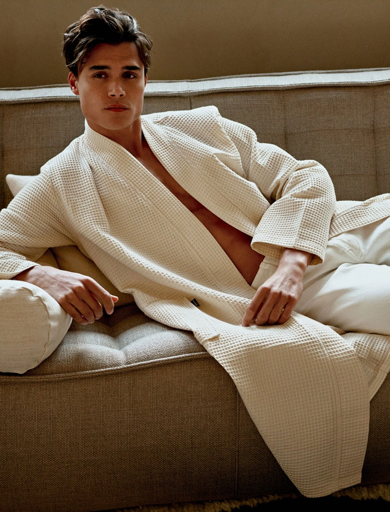 BIARRITZ Badjas | Cream Tan 8 BIARRITZ Badjas | Cream Tan - Afbeelding 6