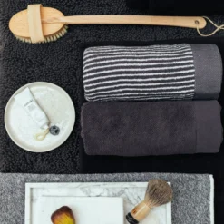 HOME UNI Badgoed | Off Black -Vandyck Winkel BAKC13202 198 3