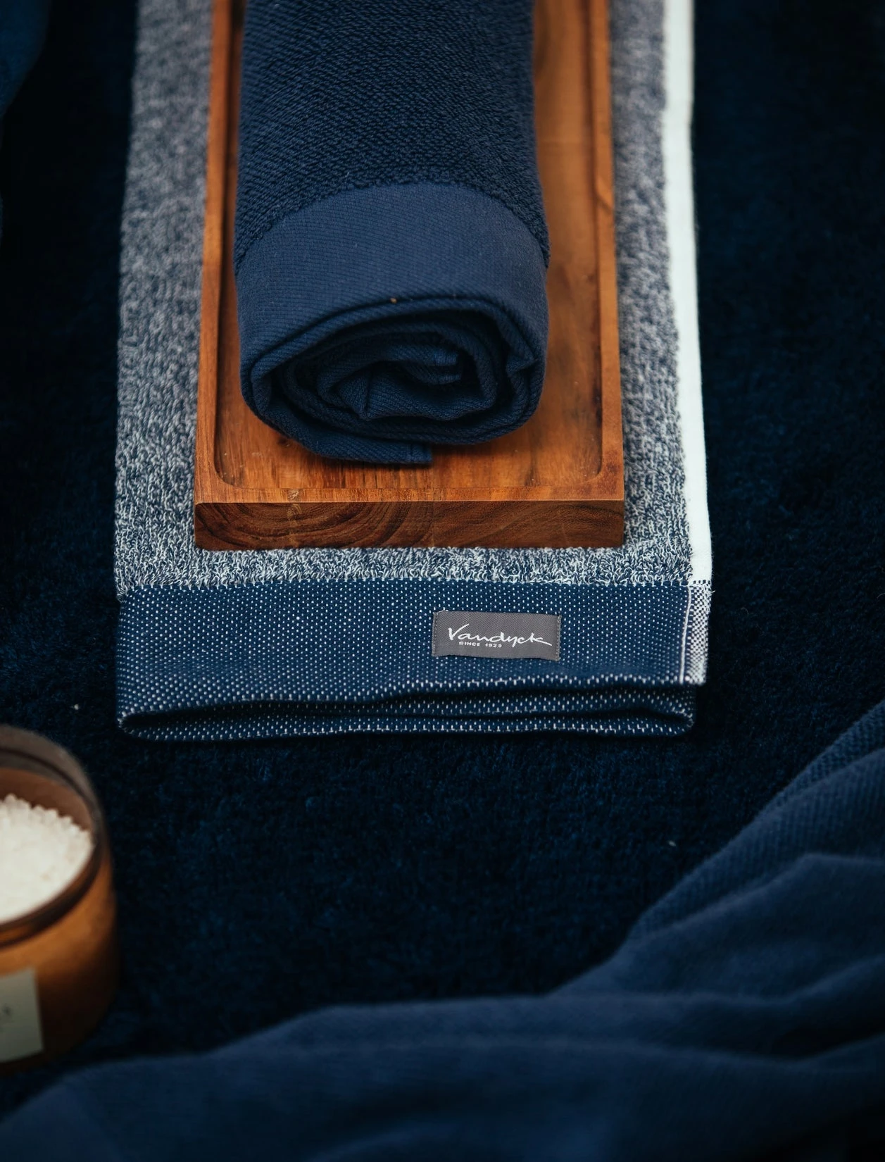 HOME UNI Badgoed | Blue Ink 7 HOME UNI Badgoed | Blue Ink - Afbeelding 5