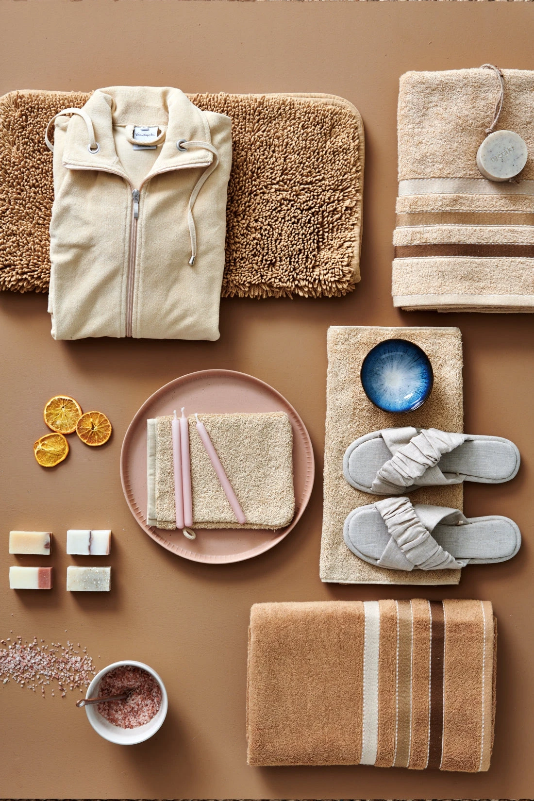 PRESTIGE PLAIN Badgoed | Sandy Gold 4 PRESTIGE PLAIN Badgoed | Sandy Gold - Afbeelding 2