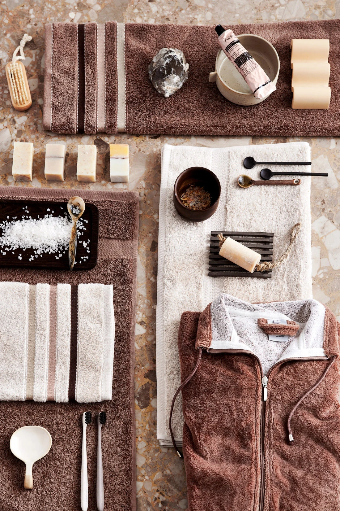 PRESTIGE PLAIN Badgoed | Fudge 4 PRESTIGE PLAIN Badgoed | Fudge - Afbeelding 2