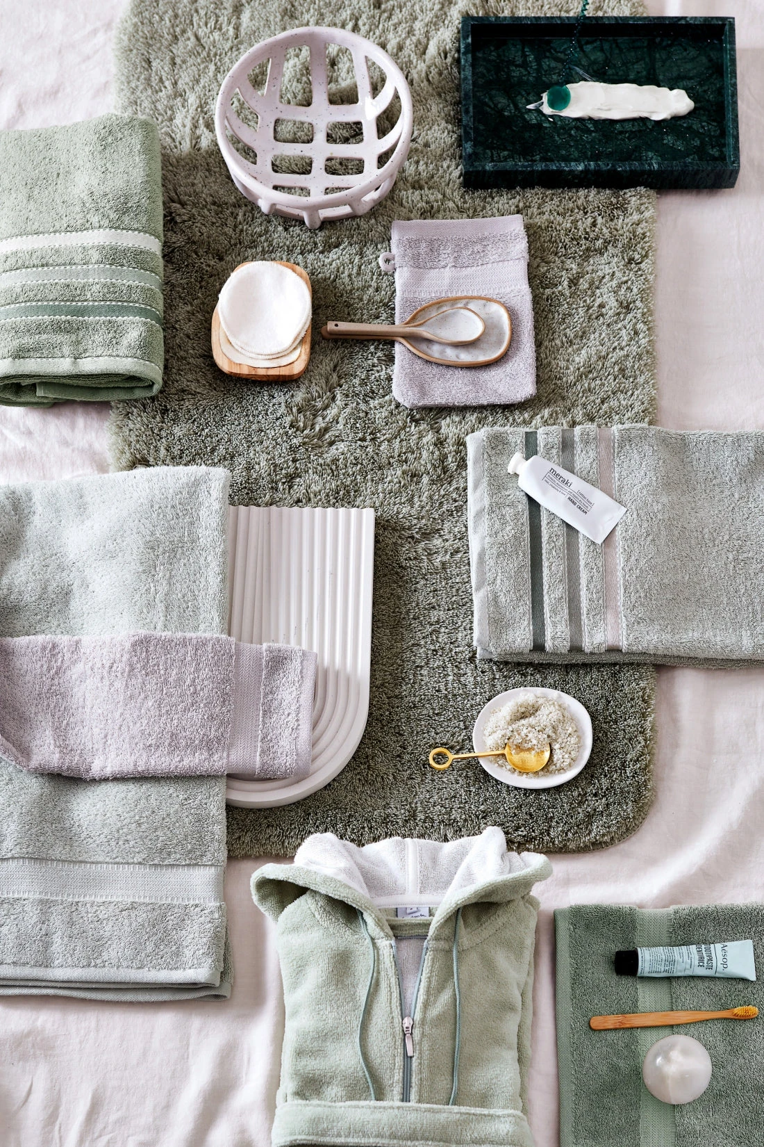 PRESTIGE LINES Badgoed | Smoke Green 4 PRESTIGE LINES Badgoed | Smoke Green - Afbeelding 2