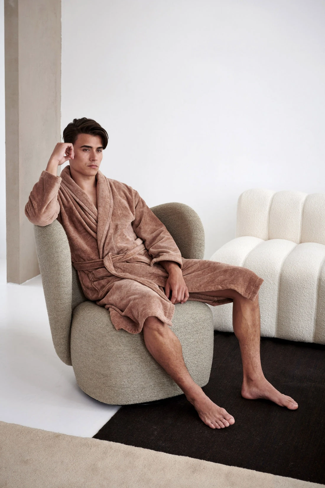 PRESTIGE UNI Badjas | Fudge 4 PRESTIGE UNI Badjas | Fudge - Afbeelding 2