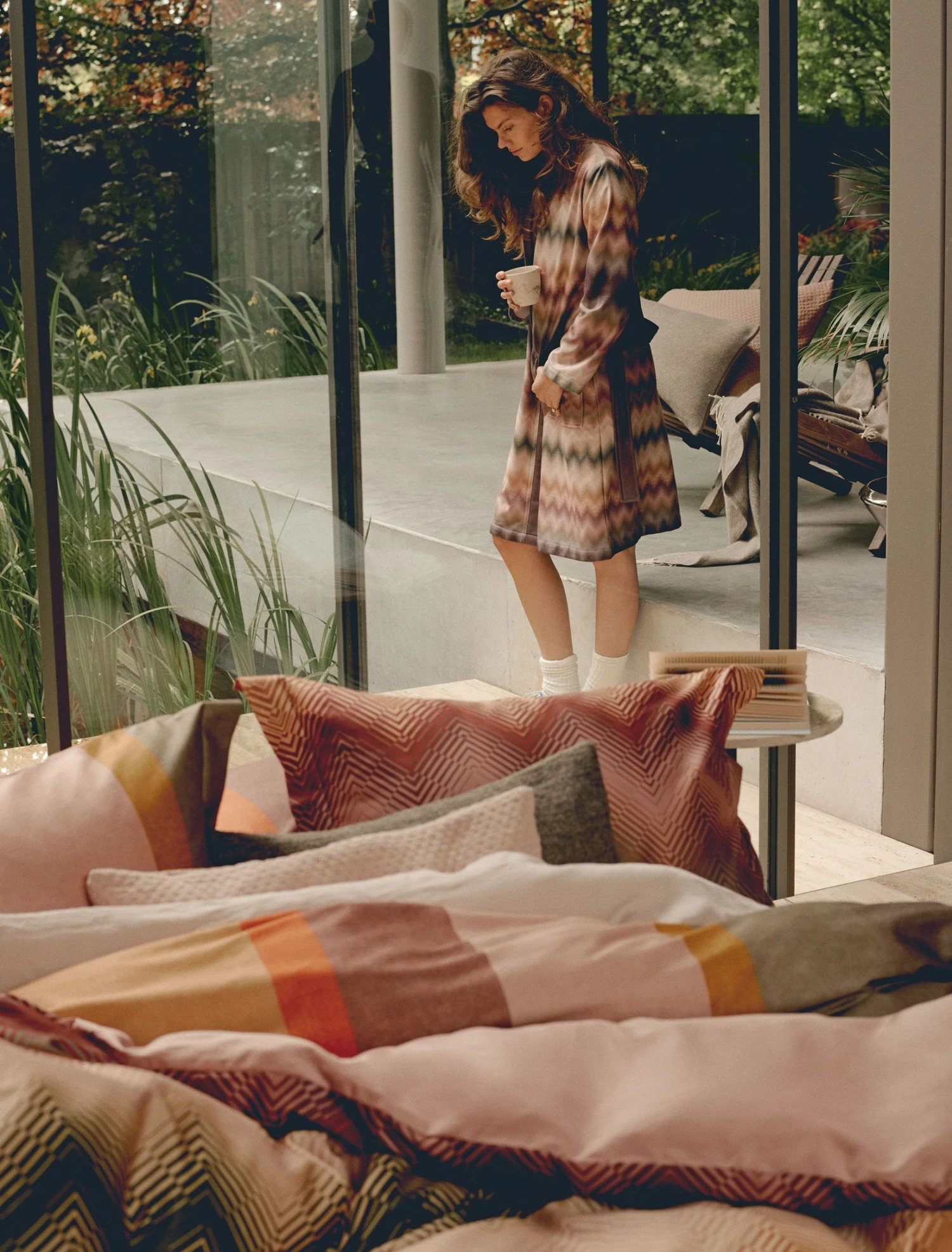 BLURRED LINES Dekbedovertrekset | Multi 4 BLURRED LINES Dekbedovertrekset | Multi - Afbeelding 2