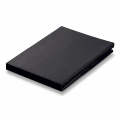 SATIJN Hoeslaken | Black