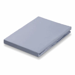 SATIJN Hoeslaken | Metal Blue