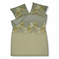HOLLY Dekbedovertrek | Light Olive