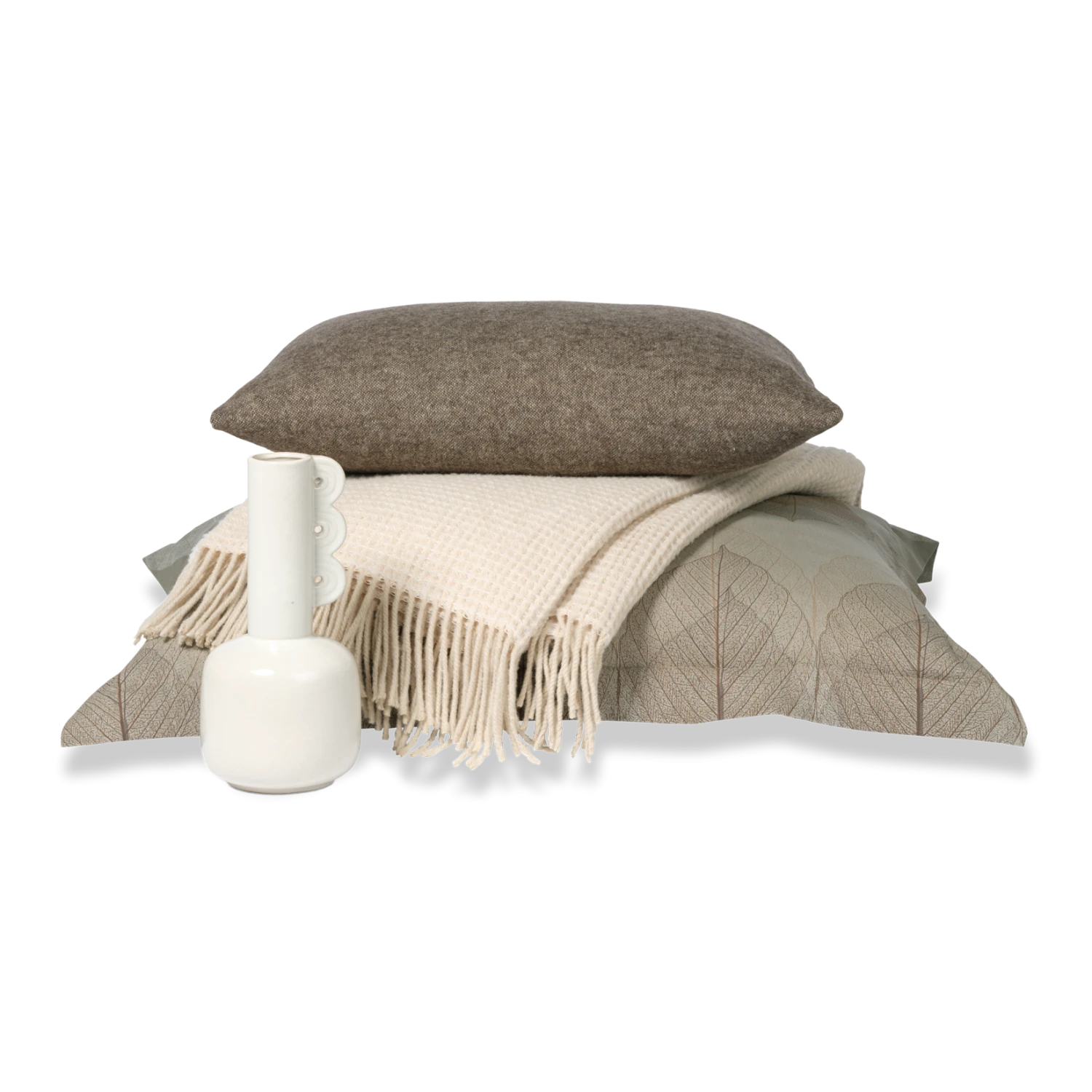 BIG LEAF Dekbedovertrek | Hazel 4 BIG LEAF Dekbedovertrek | Hazel - Afbeelding 2