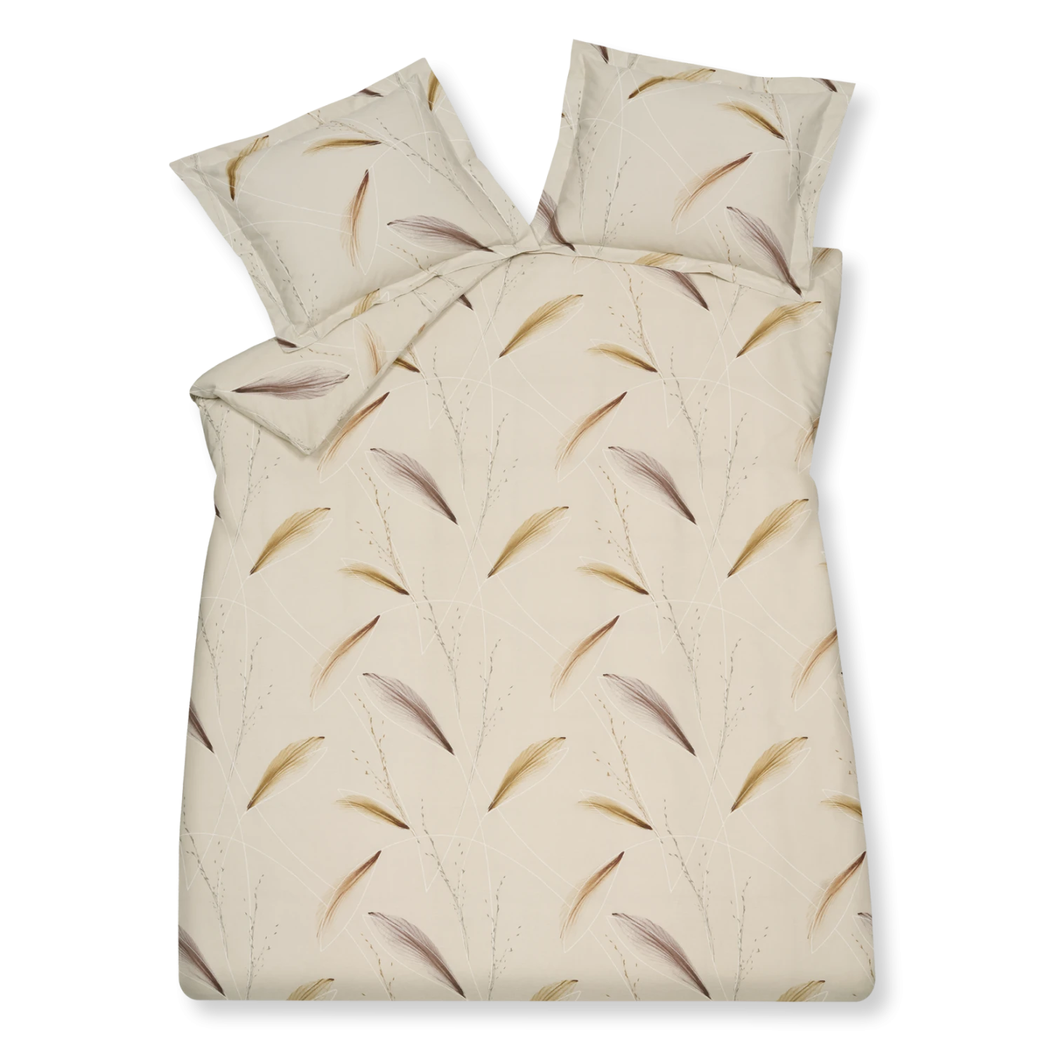 LIGHT FEATHER Dekbedovertrek | Cream Tan 3 LIGHT FEATHER Dekbedovertrek | Cream Tan