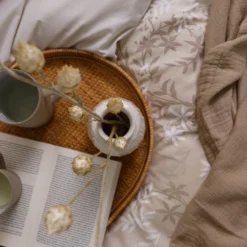 FRIZZLE Dekbedovertrek | Latte -Vandyck Winkel CLBB23101 180 5