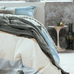 GREEN SHOOT Dekbedovertrek | Smoke Green -Vandyck Winkel CLBB23213 814 8