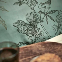 GREEN GIFT Dekbedovertrekset | Smoke Green -Vandyck Winkel CLBB24210 814 4