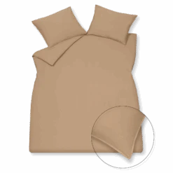 WASHED COTTON Dekbedovertrek | Old Rose