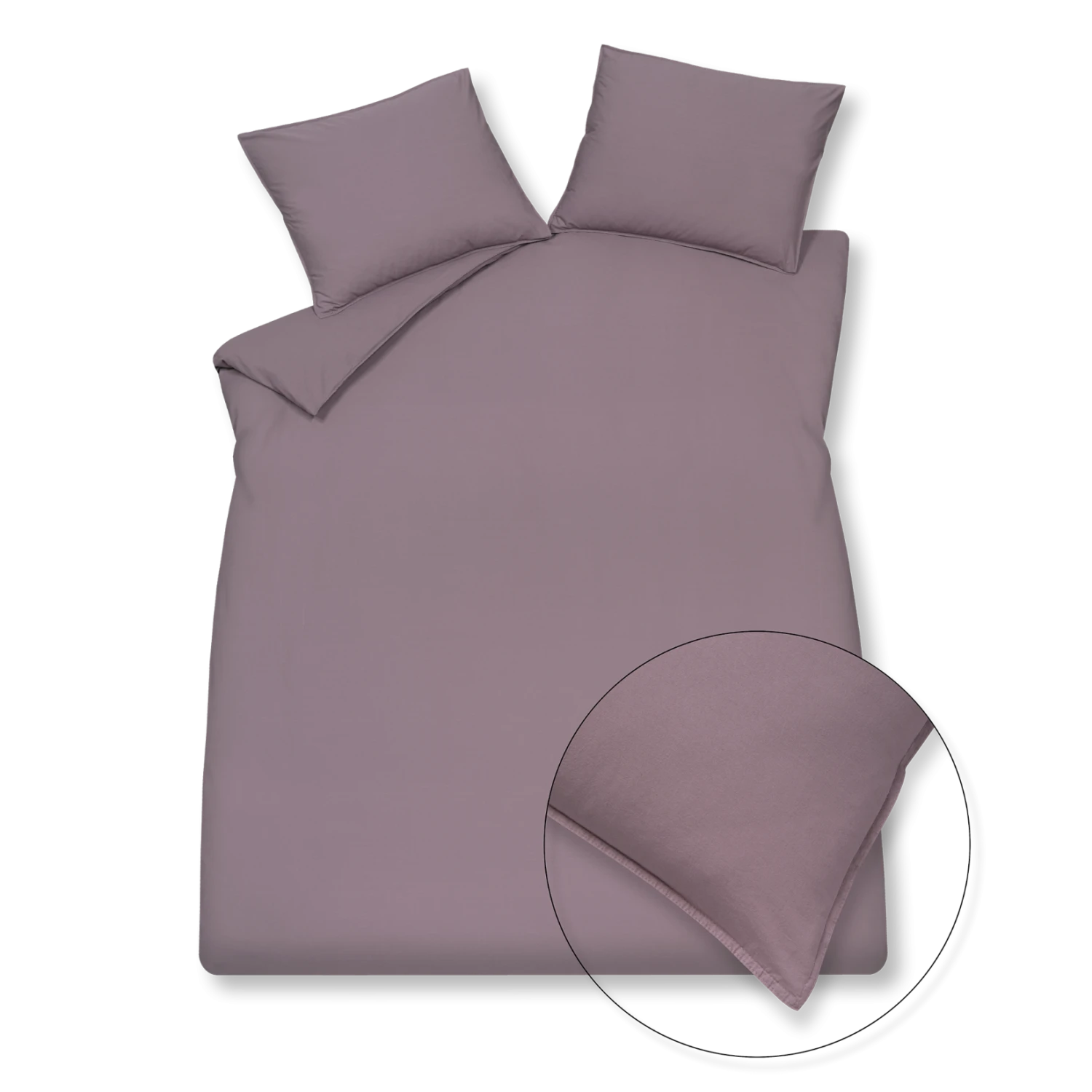 WASHED COTTON Dekbedovertrek | Moonscape 4 WASHED COTTON Dekbedovertrek | Moonscape - Afbeelding 2