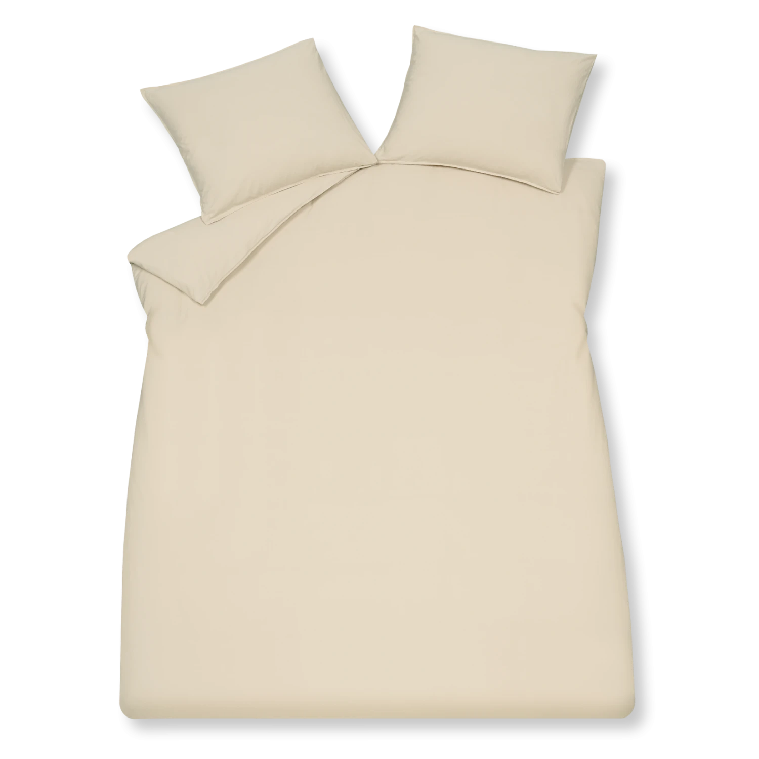 WASHED COTTON Dekbedovertrek | Cream Tan 5 WASHED COTTON Dekbedovertrek | Cream Tan - Afbeelding 3