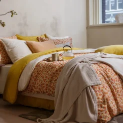 WASHED COTTON Dekbedovertrek | Cream Tan 11 WASHED COTTON Dekbedovertrek | Cream Tan -Vandyck Winkel CLLA20201 189 4