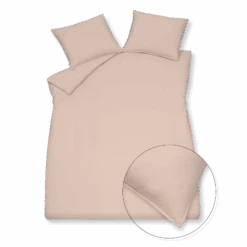 WASHED COTTON Dekbedovertrek | Pale Pink