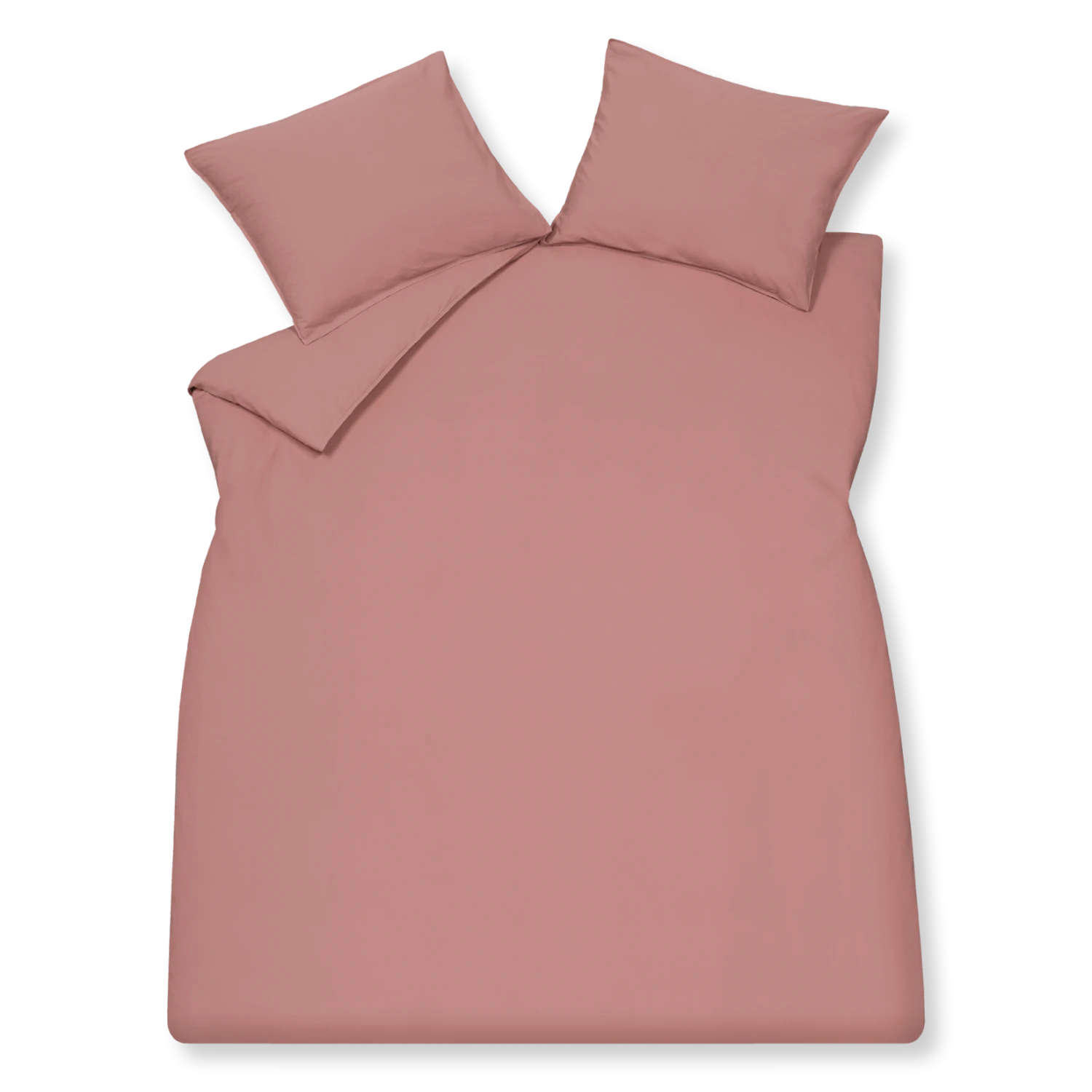 WASHED COTTON Dekbedovertrek | Ash Rose 4 WASHED COTTON Dekbedovertrek | Ash Rose - Afbeelding 2