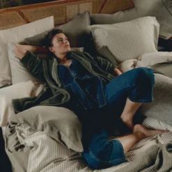 HOME LIVORNO Dekbedovertrekset | Sage Green -Vandyck Winkel FOTO10 164