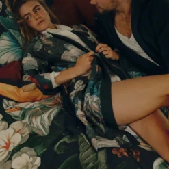 VIVIAN Badjas | Blue Ink -Vandyck Winkel FOTO18 235