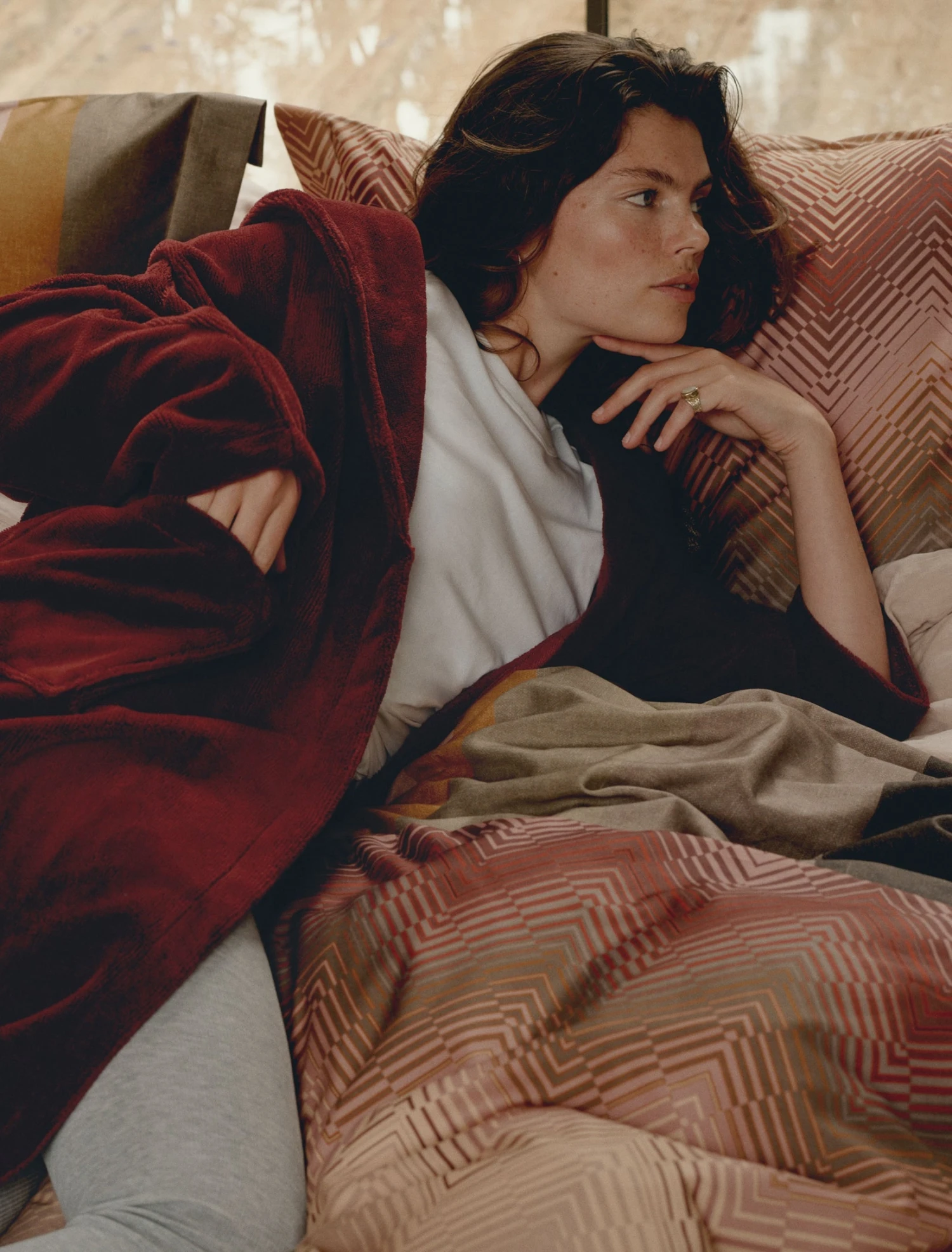 BLURRED LINES Dekbedovertrekset | Multi 6 BLURRED LINES Dekbedovertrekset | Multi - Afbeelding 4