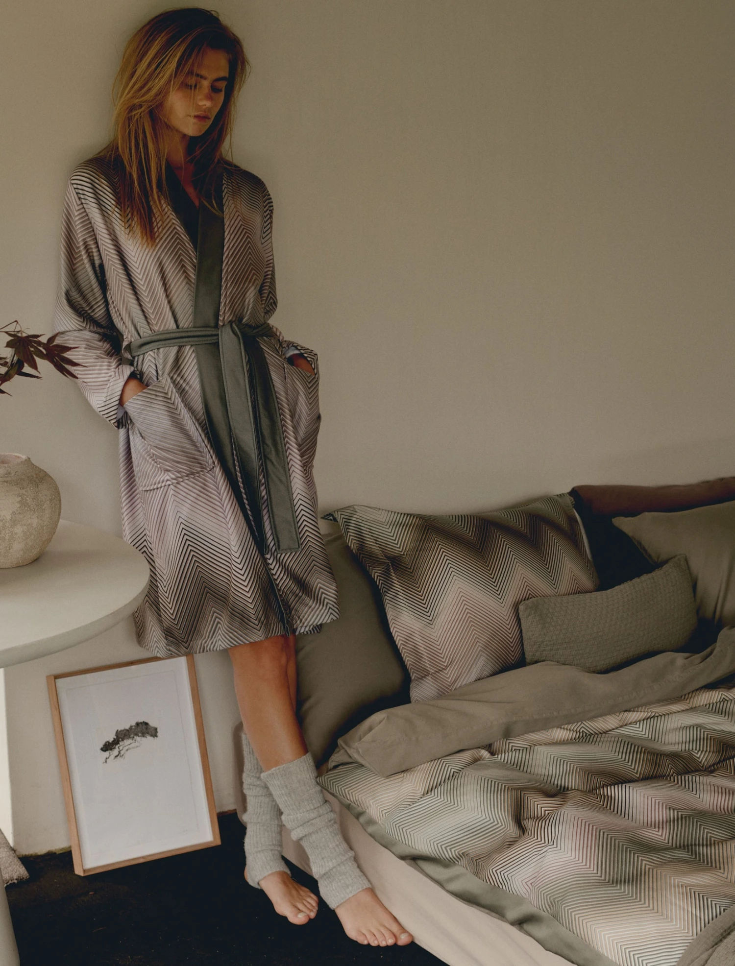 BELLA Badjas | Thyme 5 BELLA Badjas | Thyme - Afbeelding 3