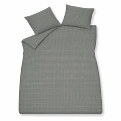 Flanel Gotenburg Dekbedovertrek | Grey