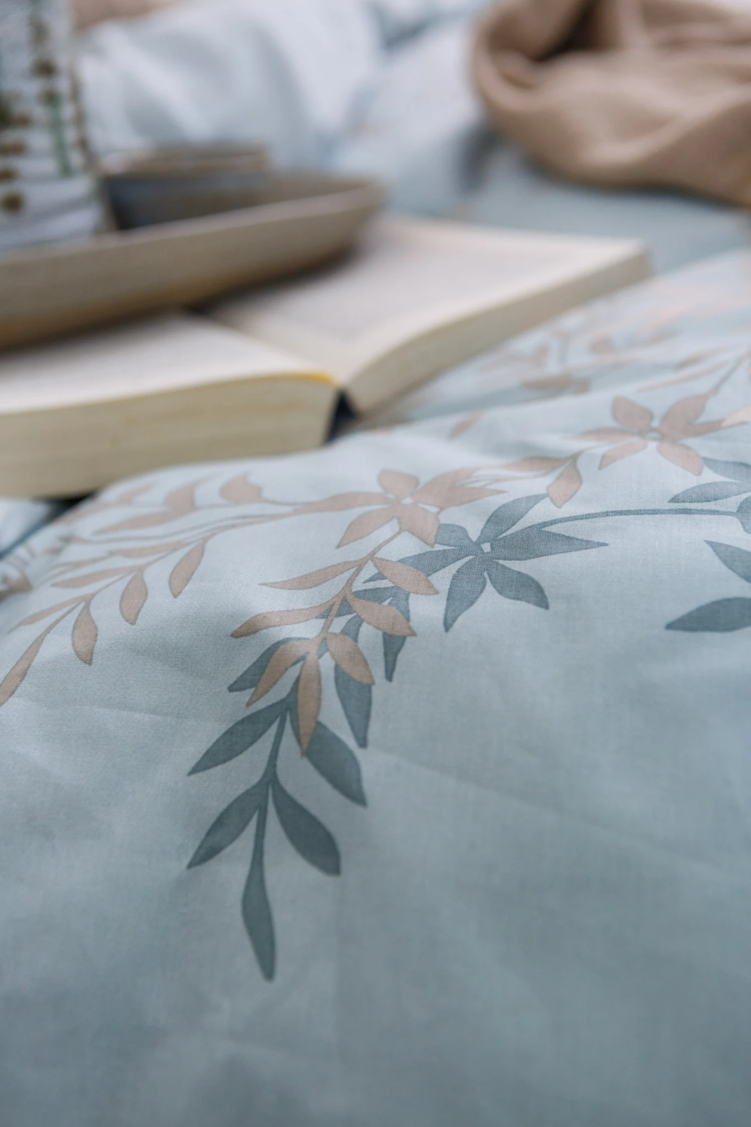 FRIZZLE Dekbedovertrek | Pearl Blue 5 FRIZZLE Dekbedovertrek | Pearl Blue - Afbeelding 3