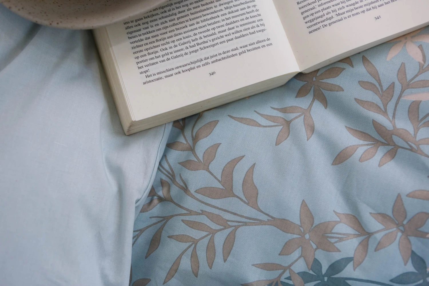 FRIZZLE Dekbedovertrek | Pearl Blue 6 FRIZZLE Dekbedovertrek | Pearl Blue - Afbeelding 4