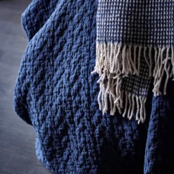 HOME 95 Plaid | Blue Ink -Vandyck Winkel HCLO22201 199 7