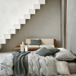 HOME 94 Dekbedovertrek | Sage Green -Vandyck Winkel HCSA22194 181 3