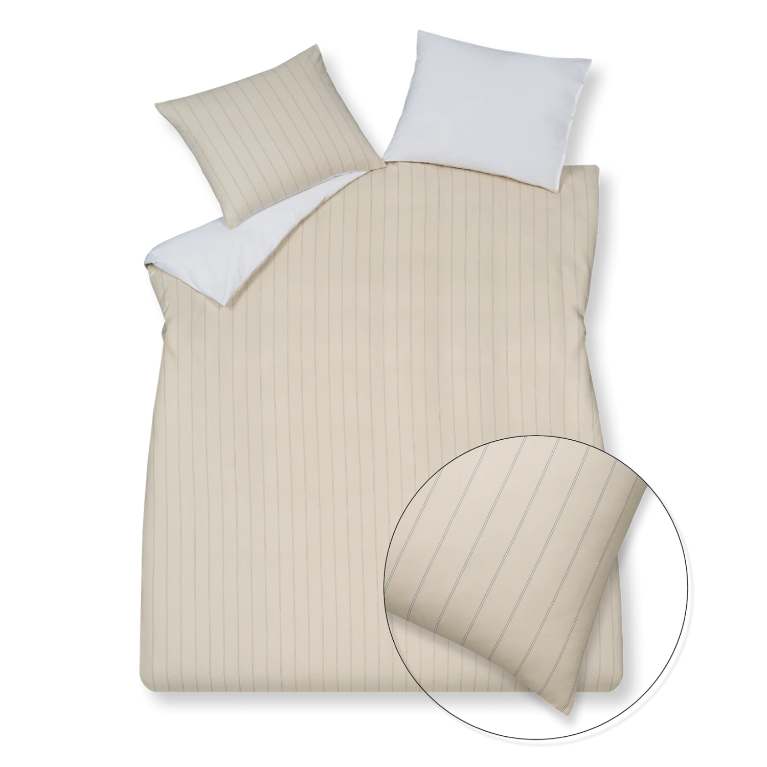 HOME PUGLIA Percale | Cream Tan 3 HOME PUGLIA Percale | Cream Tan