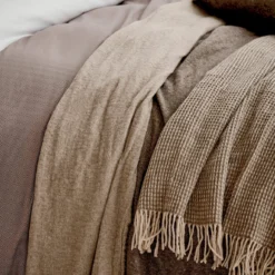 HOME MILANO Dekbedovertrek | Taupe -Vandyck Winkel HCSR23201 017 4