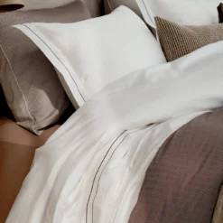 HOME MILANO Dekbedovertrek | Taupe -Vandyck Winkel HCSR23201 017 5