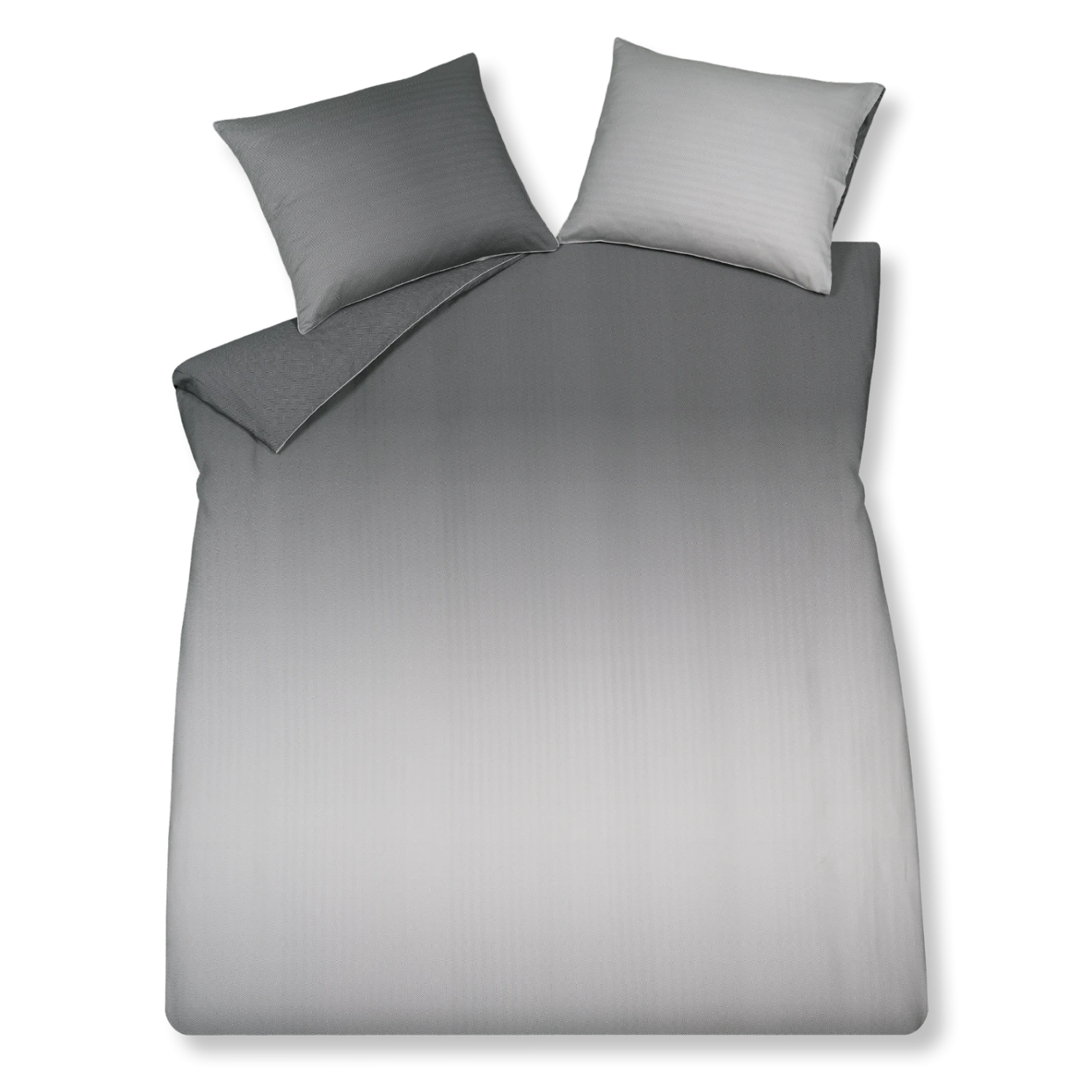 HOME MILANO Dekbedovertrek | Off Black 4 HOME MILANO Dekbedovertrek | Off Black - Afbeelding 2