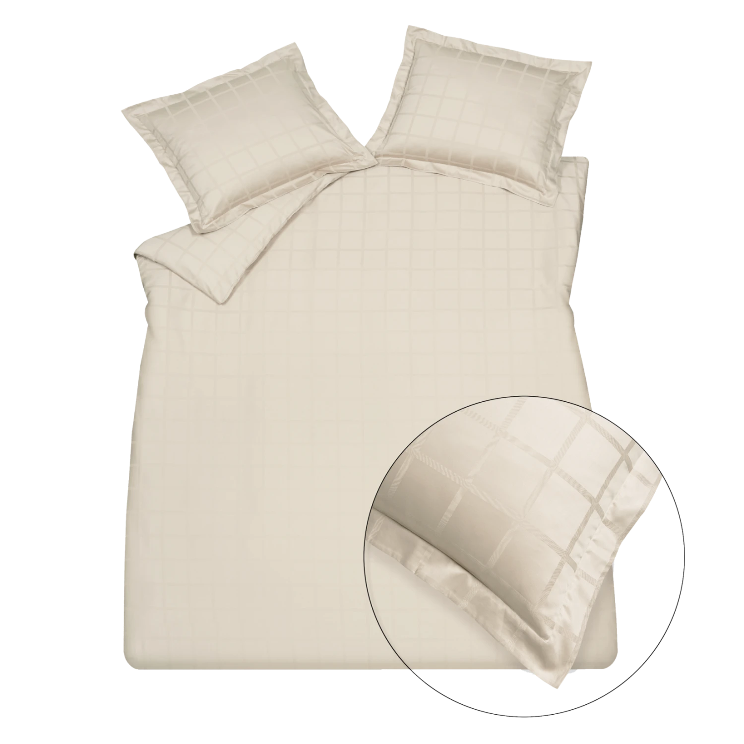 HOME 78 Dekbedovertrek | Cream Tan 3 HOME 78 Dekbedovertrek | Cream Tan