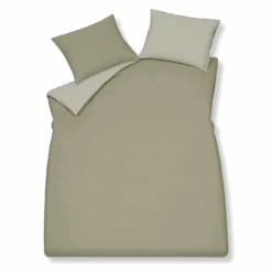 HOME LIVORNO Dekbedovertrekset | Sage Green -Vandyck Winkel HomeLivorno181SageGreen Web