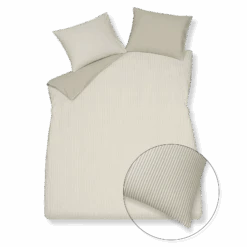 HOME SALERNO Dekbedovertrekset | Sage Green