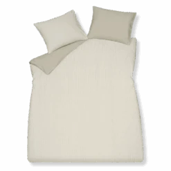 HOME SALERNO Dekbedovertrekset | Sage Green -Vandyck Winkel HomeSalerno 181SageGreen Web