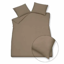 PURE 66 Dekbedovertrek | Taupe