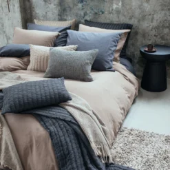 PURE 66 Dekbedovertrek | Taupe -Vandyck Winkel PRSA23166 017 4