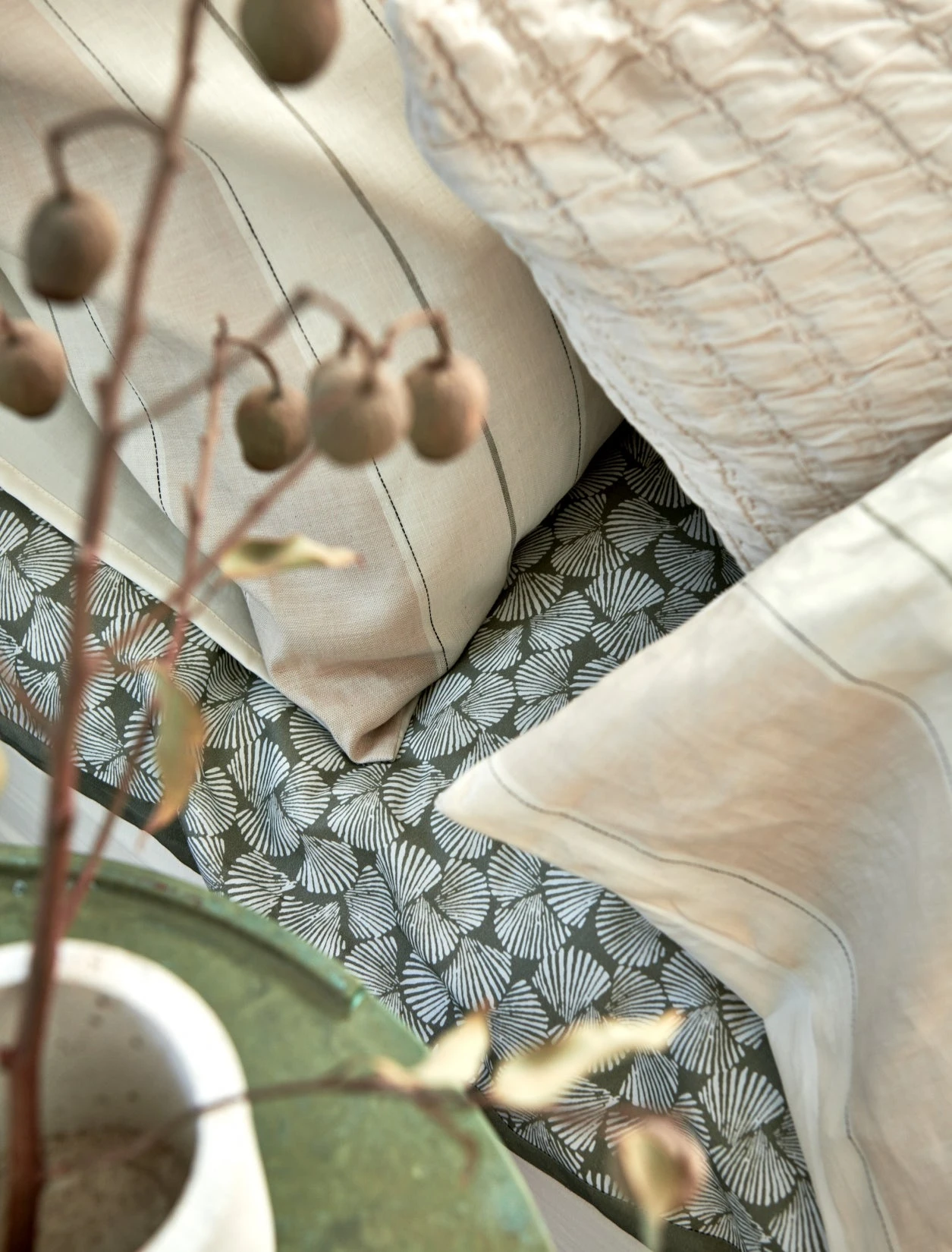 PURE 79 Dekbedovertrek | Smoke Green 9 PURE 79 Dekbedovertrek | Smoke Green - Afbeelding 7