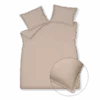 PURE 83 Percale Ruffle Dekbedovertrekset | Blush -Vandyck Winkel PRSA24183 110 1