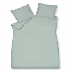 PURE 83 Percale Ruffle Dekbedovertrekset | Pearl Blue 5 PURE 83 Percale Ruffle Dekbedovertrekset | Pearl Blue -Vandyck Winkel PRSR24183 190 1