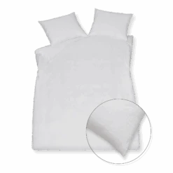 PURITY FLORENCE Dekbedovertrek | White