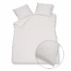 PURITY LUCCA Dekbedovertrek | Offwhite 2 PURITY LUCCA Dekbedovertrek | Offwhite -Vandyck Winkel PUSA23102 320 1