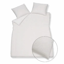 PURITY LUCCA Dekbedovertrek XL | Offwhite